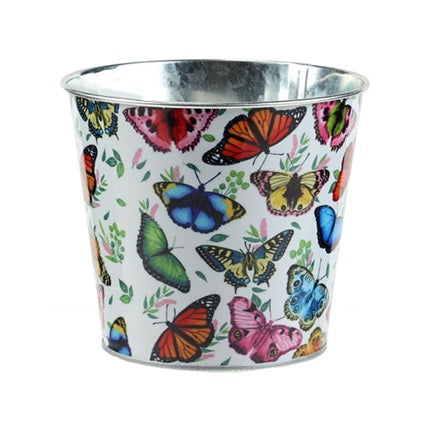 KE2244 Butterfly Tin Pot Cover