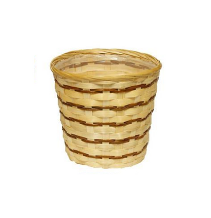 KP5079-   10" Bamboo/Fern Pot Cover