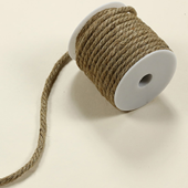 5947-Natural Burlap Rope 12Yds - A&B Wholesale Market Inc