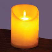 5987-IVORY Swinging Candle - A&B Wholesale Market Inc