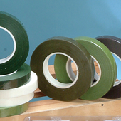 8560-Dark Green Floral Tape S12 - A&B Wholesale Market Inc