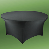 4223-Black 72'' Round Table Covr - A&B Wholesale Market Inc