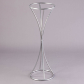 7885-Silver Wire Slim Waist Stand - A&B Wholesale Market Inc