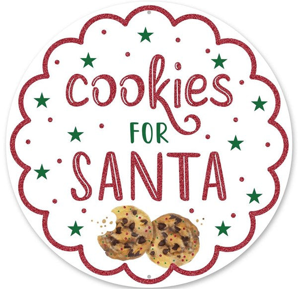 MD0808 Cookies For Santa Sign - A&B Wholesale Market Inc