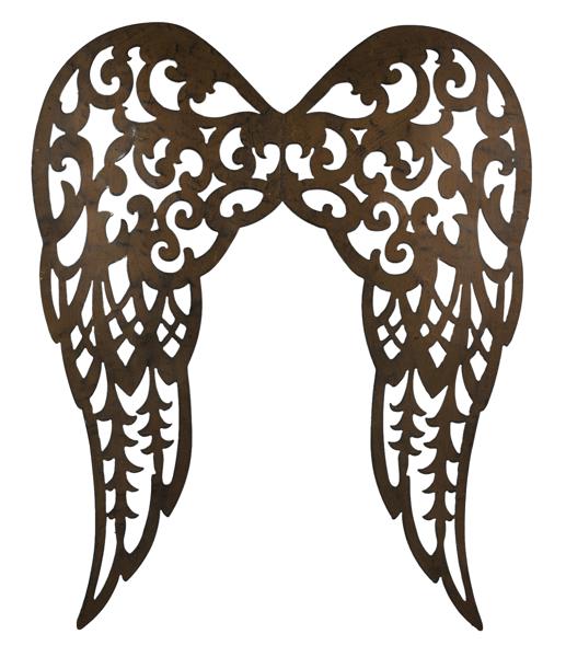 MM111382 Filigree Angel Wings - A&B Wholesale Market Inc