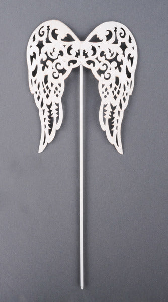 MN035567  7.25"H x 6"W Angel Wing On Pick