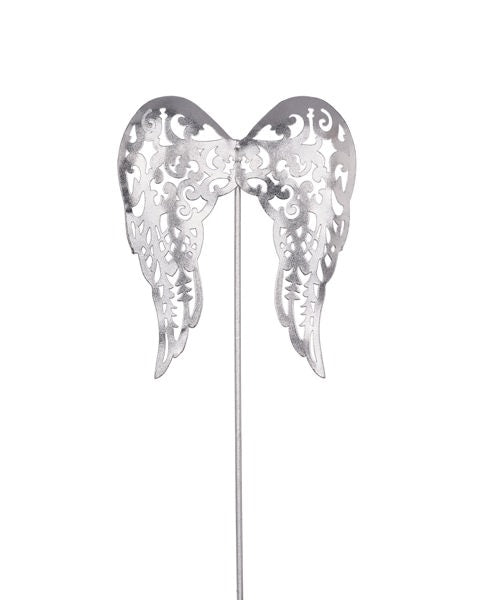 MN035626  7.25"H x 6"W Angel Wing On Pick