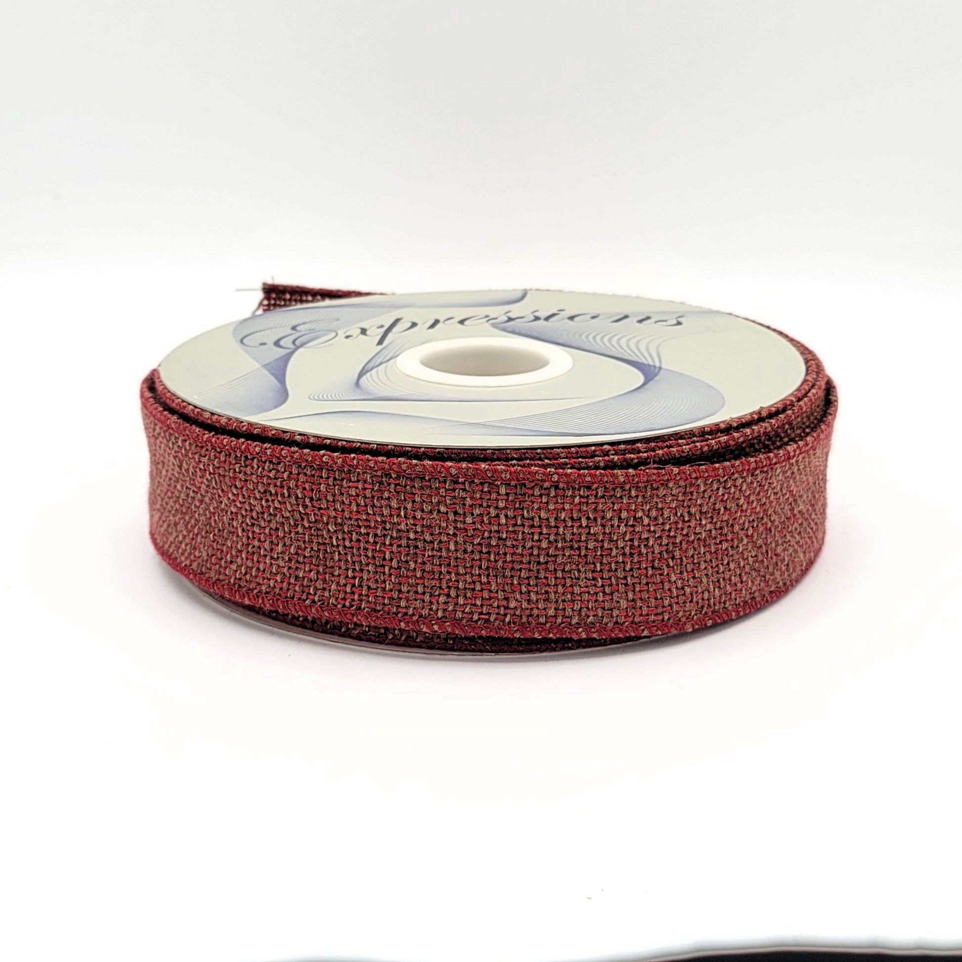 RA21265N Faux Burlap Ribbon - A&B Wholesale Market Inc