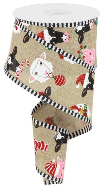 RGA835001 Christmas Farm Animal - A&B Wholesale Market Inc