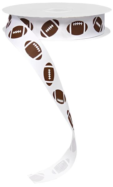 RJ3042 Football Grosgrain - A&B Wholesale Market Inc