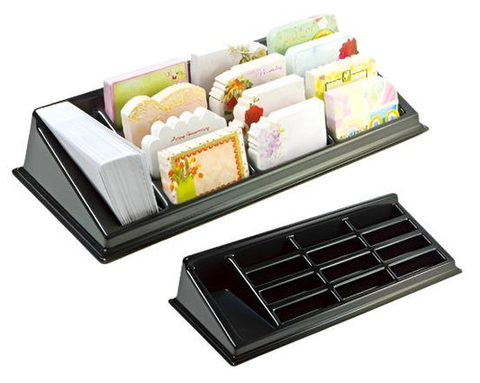 RK0001   Traditional Plastic Enclosure Card Rack