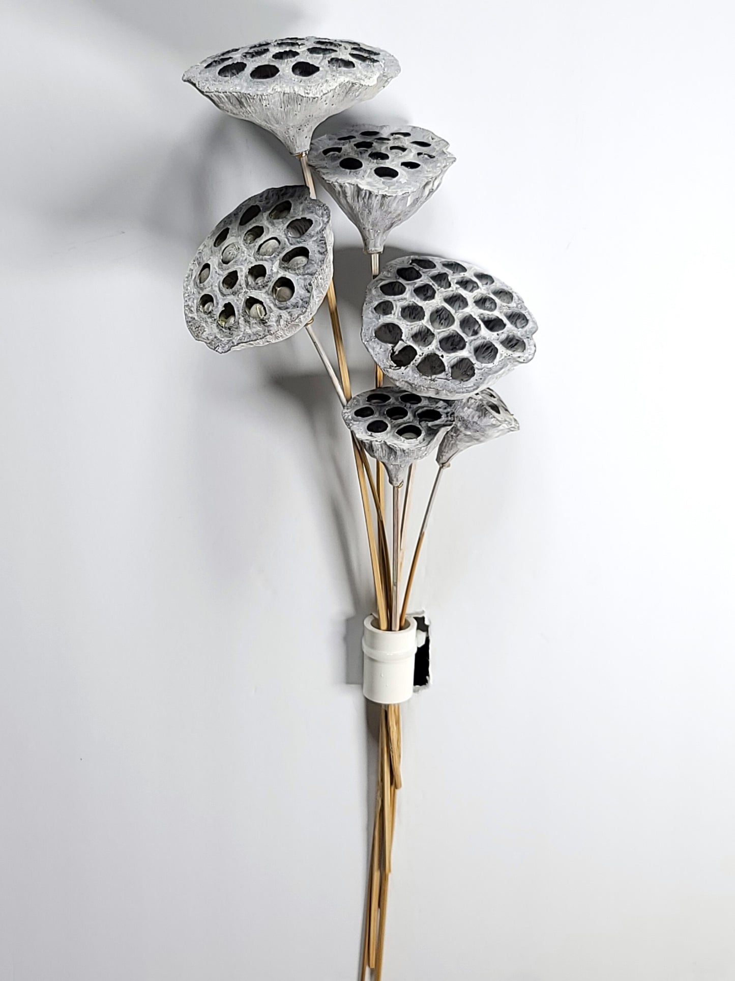 W4082 16" White Lotus Pods