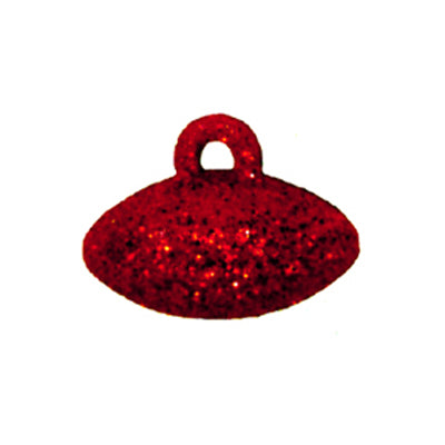 192030 Glitter Football Red S12 - A&B Wholesale Market Inc