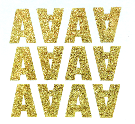 400400 A Soft Gold Letter 1.5'' - A&B Wholesale Market Inc