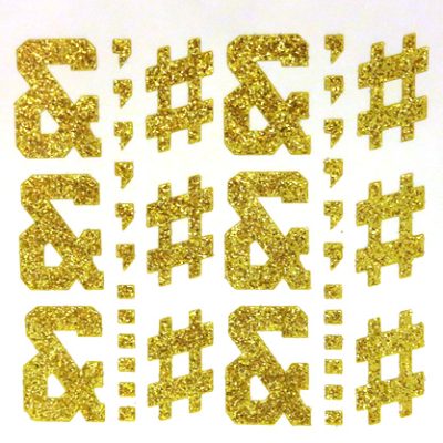 400730 &# Soft Gold Symbol 1.5'' - A&B Wholesale Market Inc