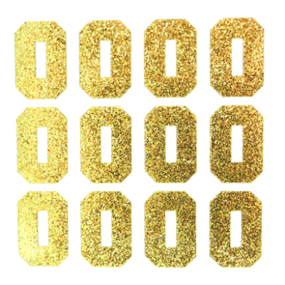 400540 O-#0 Soft Gold Letter 1.5" - A&B Wholesale Market Inc