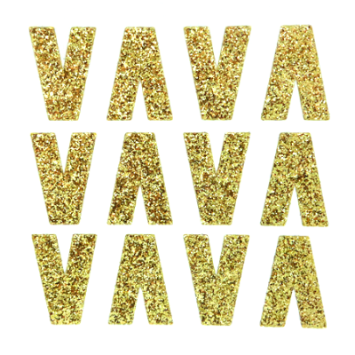 400610 V Soft Gold Letter 1.5'' - A&B Wholesale Market Inc