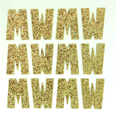 400620 W Soft Gold Letter 1.5'' - A&B Wholesale Market Inc