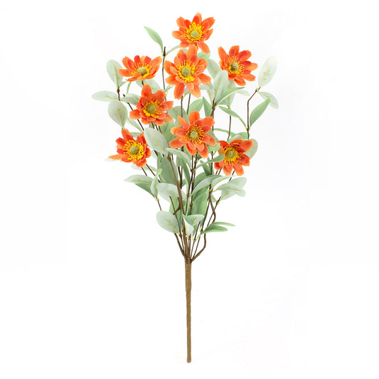 FAQ41735B DARK ORANGE FLOWER PICK - A&B Wholesale Market Inc