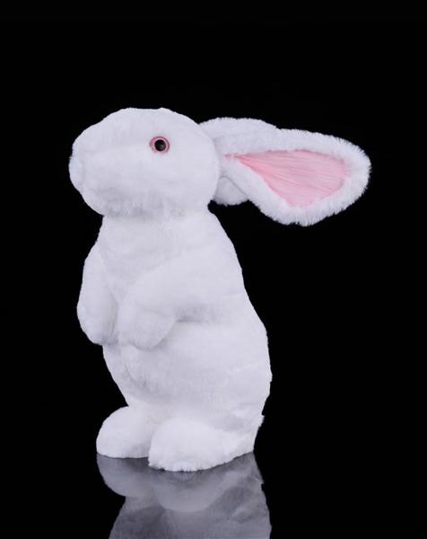 HE7272 10.25"Hx6.75"L Standing Rabbit - A&B Wholesale Market Inc