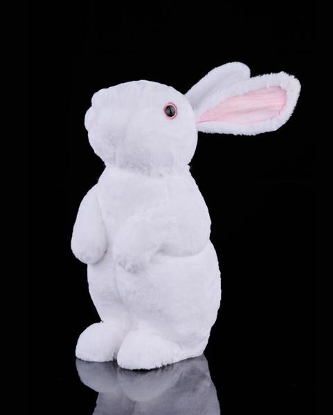 HE7273 15.25"Hx10.25"L Standing Rabbit - A&B Wholesale Market Inc